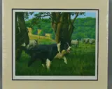 Border patrol by Nigel Hemming, print, sold Jun 2018