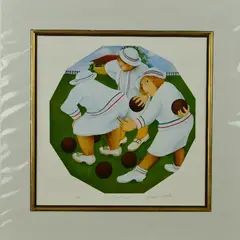 Sabotage by Beryl Cook, print, sold Jun 2018