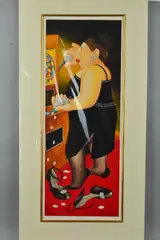 Jackpot by Beryl Cook, print, sold Jun 2018