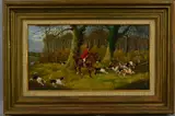 'Tom Hill, Tanworth', 'Sqire Wood, Tanworth', 'Mockley by Sylvester Martin, 1902, oil, sold Jun 2018
