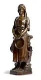 The by Claudius Marioton, bronze, sold Jul 2017