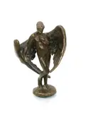 Anteros, cast 1893-96 patinated bronze unsigned 8.5cm by Alfred Gilbert, bronze, sold Jun 2017