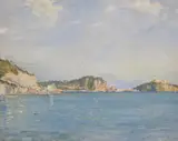 Pozzuoli, Naples Signed, titled and dated 1920 Oil on canvas-board 23 x 28cm Provenance: G by Edgar Thomas Wood, 1920, Wood, sold Jun 2017