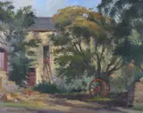 Fox Hall Farm by Edward S. Billin, Oil on canvas board, sold Jun 2017