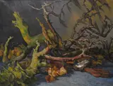 Still Life Autumn by Albert Houthuesen, 1940, Oil on canvas, sold Jun 2017