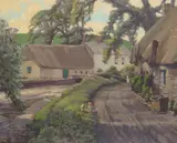 Sutton Poyntz, Nr by Ruth Foster, 1936, Oil on canvas, sold Jun 2017