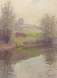 The Rise - A bit of the Torridge by Augustus Morton Hely-Smith, Oil on canvas laid on panel, offered Jun 2017