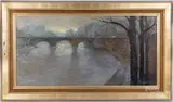 Morning Light by Dan McCaw, oil on board, sold Oct 2020