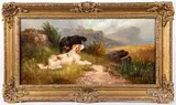 landscape by Sydney Yates Johnson, oil on canvas, sold Oct 2020