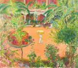 Untitled (Mexican Scene) by Clara Klinghoffer, oil on canvas, sold Jul 2021