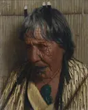 Te Aitu Te Irikau, (An Arawa Chieftainess) by C. F. Goldie, 1919, oil on canvas, sold Apr 2009