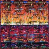 Against The Light by Michael Johnson, 2002, oil on canvas, sold Apr 2009