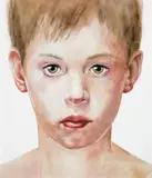 Maurice by Cherry Hood, 2002-03, watercolour and oil glazes on canvas, offered Apr 2009