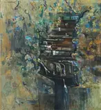 Masons Falls by Fred Williams, 1979, oil on canvas, offered Aug 2009