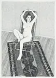Seated Nude by John Brack, 1981, conté; on paper, offered Aug 2009