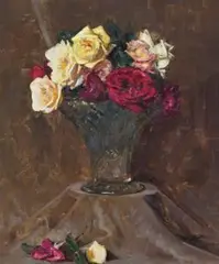 Fullbloom by Arthur Streeton, c.1934, oil on canvas, sold Aug 2009