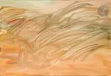 Composition by Jean Messagier, Aquarelle, sold Dec 2023