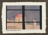 Dimension Unique by Gianfredo Camesi, 1972, Aquarelle sur papier, sold Oct 2016
