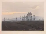 Paysage en basse montagne by Edgar Bouillette, Eau forte et aquatinte, sold Dec 2015