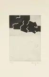 Gezna VI by Eduardo Chillida, 1970, Aquatinte en noir, sold Oct 2023