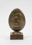 Poule et coq by Claude Lhoste, Épreuve en bronze, sold Jan 2022