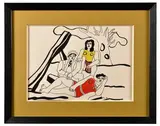 Etude pour la partie de campagne by Fernand Léger, 1954, Gouache, sold Dec 2024