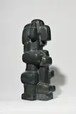 Petit Neptune, 1964-1968 by François Stahly, Fonte ancienne Bronze à patine noire, sold Dec 2024