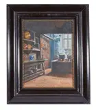 Cuisine by Adolf Jöhnssen, Pastel, sold Nov 2024