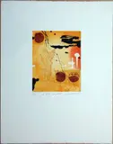 Le cercle du pêcheur by Richard Texier, Lithographie sur papier, sold Apr 2024