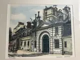Faubourg Saint Germain by Kōjirō Akagi, Lithographie encadrée signée et numérotée, sold Apr 2024