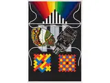 Indian man by Peter Phillips, color screenprint, offered Jul 2018