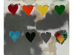 Untitled by Jim Dine, color screenprint, offered Jun 2021
