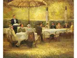Untitled by Alexander Thiele, oil on canvas, sold Jun 2025