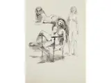 Weibliche Akte – Studienblatt by Lovis Corinth, lithograph, offered Mar 2025