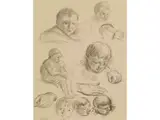 Kinderbildnisse by Maximilien Luce, pencil, offered Jun 2026