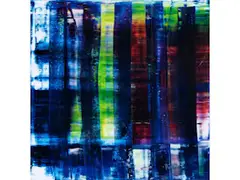 Abstract Painting by Gerhard Richter, offset lithograph, sold Dec 2025