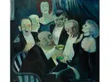 Untitled by Franz Ferry Hauber, oil on canvas, sold Dec 2016