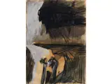 Untitled by Giuseppe Zigaina, mixed media, sold Jun 2023