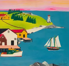 Lower Prospect by Joseph Norris, oil on board, sold Jun 2021