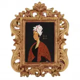Marie Laveau by Andrew LaMar Hopkins, Oil on board, sold Jun 2024