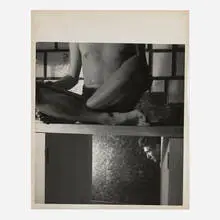 Male Nude Study by George Platt Lynes, gelatin silver print, sold Aug 2026