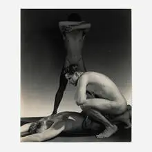 Male Nude Study by George Platt Lynes, 1941, vintage gelatin silver print, sold Aug 2026