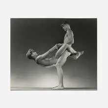Tex Smutley and Buddy Stanley by George Platt Lynes, c. 1942, vintage gelatin silver print, sold Aug 2026
