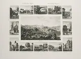 Ansicht der Stadt Freyburg und deren innern Theile by Johann Baptist Isenring, aquatint, sold Dec 2018