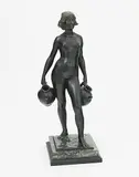 Wasserträgerin by August Bösch, 1904, bronze, sold Dec 2018