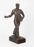 Sähmann by Arnold Huggler, bronze, sold Dec 2018