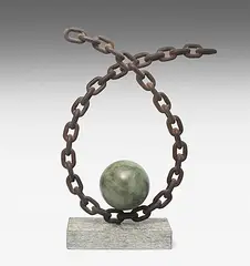 Ohne Titel by Benno Oertli, bronze, offered Dec 2018