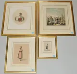 Sammelnummer mit 1 kol by Trachten Zürich, aquatint, offered Dec 2018