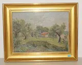 Pavillon du Peintre à Sanary", 1926 by Louis Henri de Meuron, oil on canvas, offered Dec 2018
