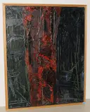 Ohne Titel by Ivo Soldini, oil on canvas, sold Dec 2018